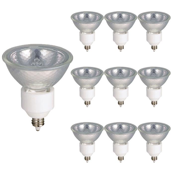 JR12V35WLW/K-H(10)【USHIO】1個1,771円(税込￥1,948)ダイクロハロゲン電球10個セット JR12V35WLWKEZH ウシオ ダイクロハロゲン電球 Φ50 スーパーライン 広角