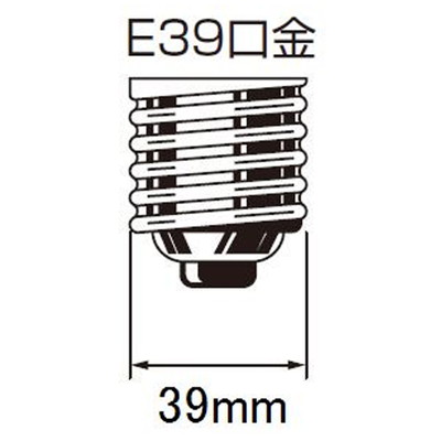 LDR50NHE39W750 岩崎電気 LED電球 バラストレス水銀灯タイプ 50W 昼白色 口金E39 LDR50N-H-E39/W750  LDR50NHE39W750 4530118069522 あかり電材