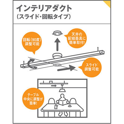 LSK50000Z パナソニック インテリアダクト LK04083WZ相当品 レール長さ