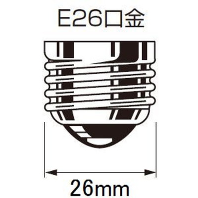 LDA5LGKUNS パナソニック LED電球 ひとセンサタイプ トイレ向け 40W形