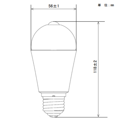 LDA8LGKUNS パナソニック LED電球 一般電球タイプ ひとセンサ
