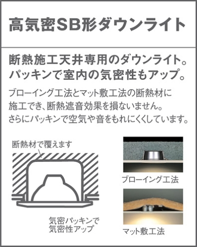 LSEB9513LE1 パナソニック ダウンライト LGD1106VLE1相当品 埋込穴Φ100
