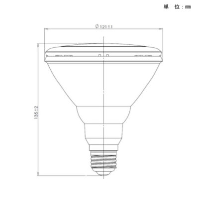 LDR11NWHB15 パナソニック LED電球 ハイビーム電球タイプ 150W形 LDR11NWHB15 パナソニック LED電球 ハイビーム電球タイプ 150W形