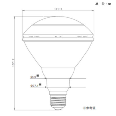 LDR13NHBL16 パナソニック LED電球 バラストレス水銀灯タイプ 160W形