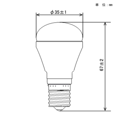 LDA5WWDGE17SZ4 パナソニック LED電球 小形電球形 40W形相当 温白色