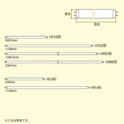 FHF16EXNHF3 パナソニック 直管蛍光灯 16W形 3波長形昼白色 Hf形