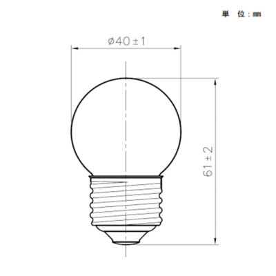 LDG1LGW パナソニック LED電球 ボール電球タイプ 7W相当 電球色 口金