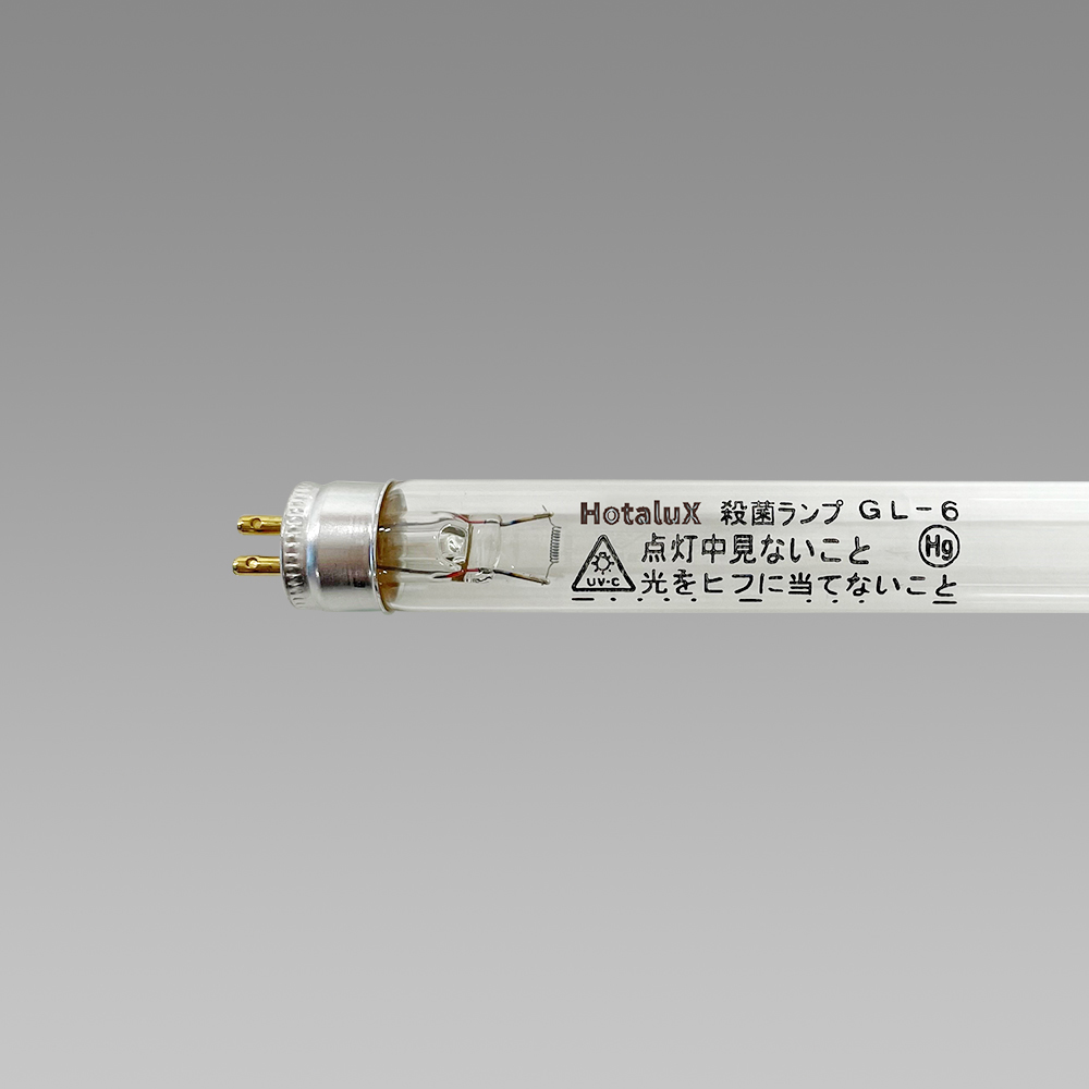 NEC 殺菌ランプ 6W形 グロースタータ形 [25本セット] GL-6-25SET