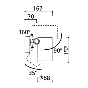 OG254344 オーデリック LEDスポットライト ビーム球150W相当 電球色 ワイド配光66° ブラック 4905090465592 あかり電材