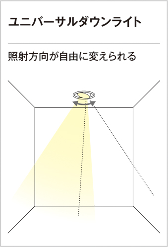 OD361107 オーデリック LEDユニバーサルダウンライト 埋込穴Φ100 白熱