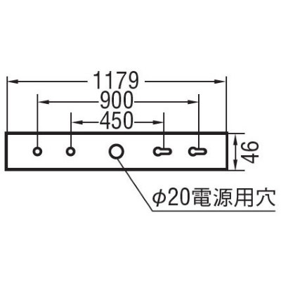 AH42573L コイズミ照明 LEDキッチンライト FHF32W相当 昼白色