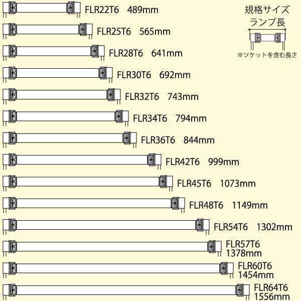 DNライティング FLR25T6R 【10個入】直送 代引不可・他メーカー同梱
