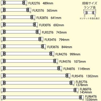 FLR64T6EXW DNライティング エースラインランプ 長さ1556mm 3
