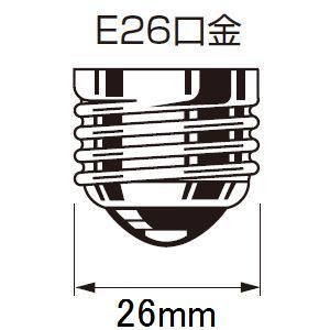LW100V57W55 アサヒ 白熱電球 100V 60W形 口金E26 LW100V-57W/55