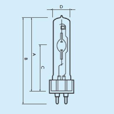 CDMT35W830 フィリップス 高効率セラミックメタルハライドランプ 直管