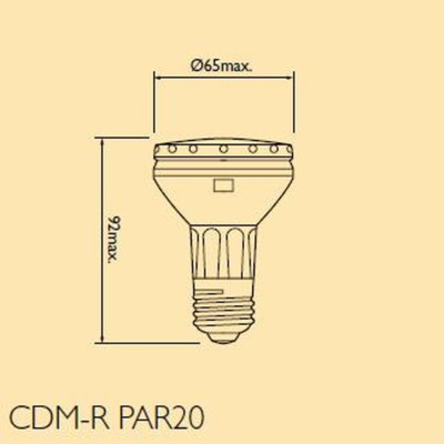 CDMR35W830PAR2010° フィリップス 高効率セラミックメタルハライド